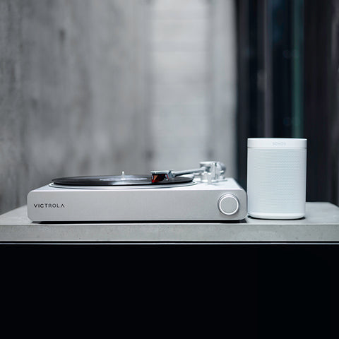 Victrola Stream Carbon Works with Sonos Turntable