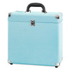 Image of The Collector  Storage Case for Vinyl Turntable Records, Turquoise
