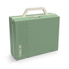Image of The Re-Spin Sustainable Bluetooth Suitcase Record Player, Green